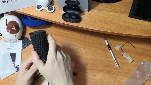 Обзор микрофона FIFINE K669 с Aliexpress смотреть онлайн