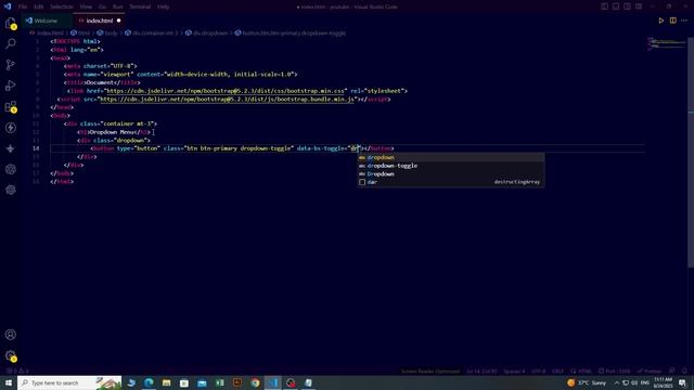 How to Create Responsive dropdown Navigation menu bar using Bootstrap смотреть онлайн