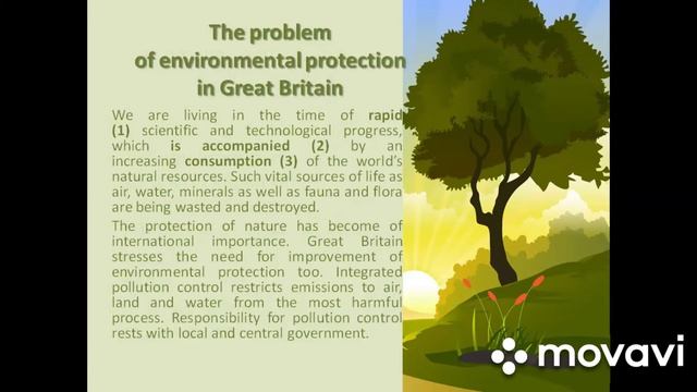 Английский язык. The Problem of Environmental Protection. смотреть онлайн