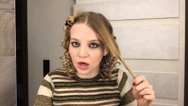 Быстрая прическа за 20 минут на вечеринку. смотреть онлайн