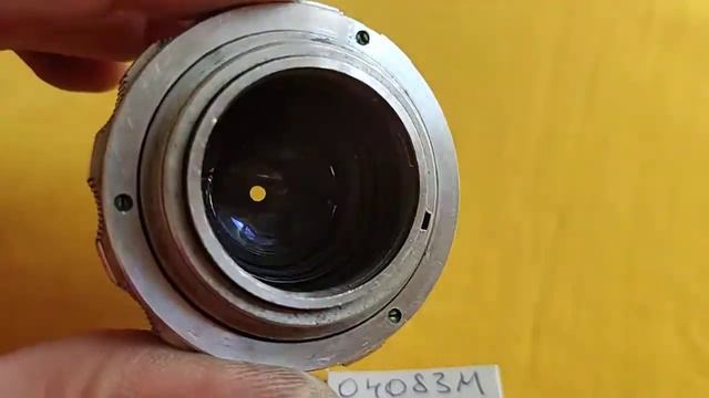 Объектив Индустар-26м П 1:2,8 F=5см №871520. Лот 04083М смотреть онлайн