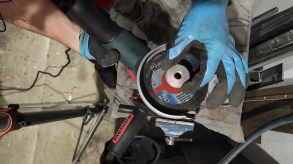 METABO WEV 15-125 QUICK - rozbalenie a prvé rezy