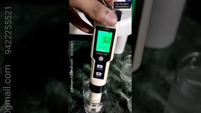 4 in 1 H2 Orp pH temp meter unboxing and testing..English version. смотреть онлайн