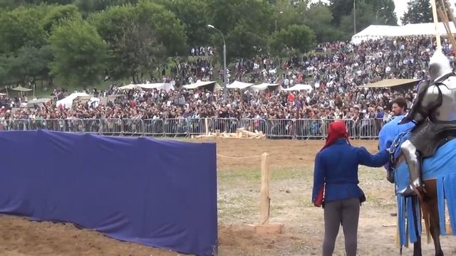 Времена и Эпохи 2013. Конный рыцарский турнир. Бой № 11. смотреть онлайн