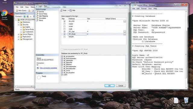 3 Creating SQL Users смотреть онлайн