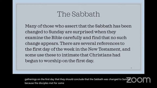 Part 4 The Law/Sabbath смотреть онлайн
