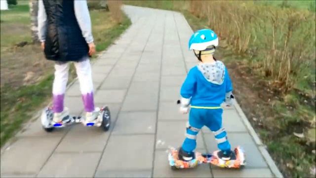 Маленький ребенок на гироскутере smart balance 6.5 смотреть онлайн