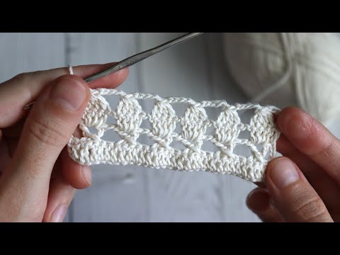 Оригинальный узор крючком смотреть онлайн