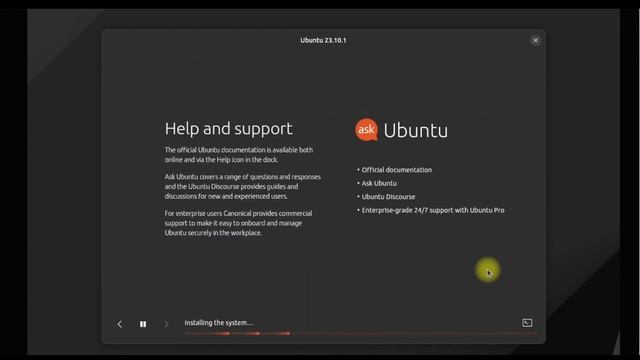 how to install Ubuntu 23 10 смотреть онлайн