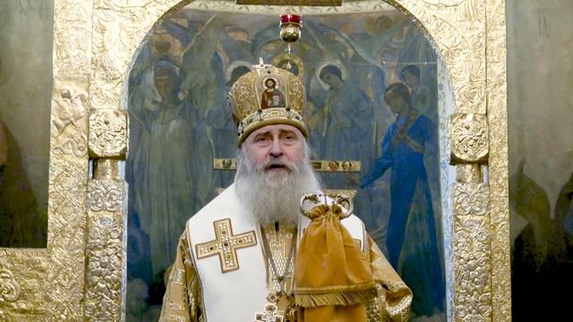 Проповедь митрополита Каширского Феогноста в монастыре Марфо-Мариинская обитель милосердия 05.11.21 смотреть онлайн