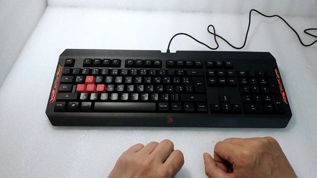 Обзор игровой клавиатуры A4Tech Q100 Bloody ? Видео: 1 смотреть онлайн