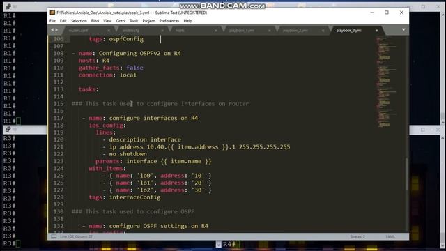 Network Automation with Ansible: Using loops & multiple plays to configure many devices смотреть онлайн