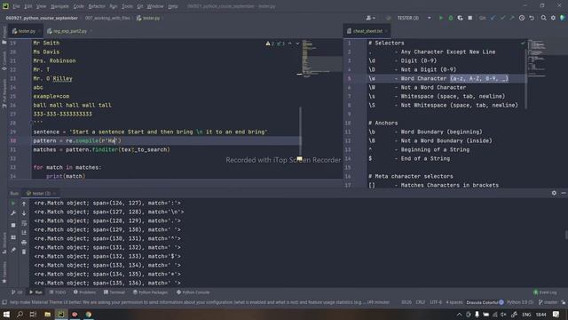 PY10-1: регулярные выражения в Python [интенсивный курс Python для начинающих] смотреть онлайн