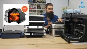 Как выбрать гриль? В чем разница и что лучше: контактный электрогриль, аэрогриль, аэрофритюрница? #