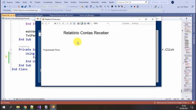 Report Viewer com DataGridView com VB.Net (SQLite). Visual Studio 2019 - Vídeo 1 смотреть онлайн