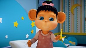 Five Little Monkeys Jumping On The Bed | 3D Children Nursery Rhyme | Songs [HD]