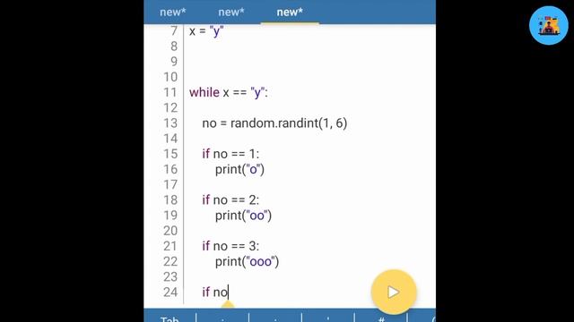 How to create a Rolling Dice Simulator Using Python? | Pydroid Tutorial | Python Tutorial смотреть онлайн