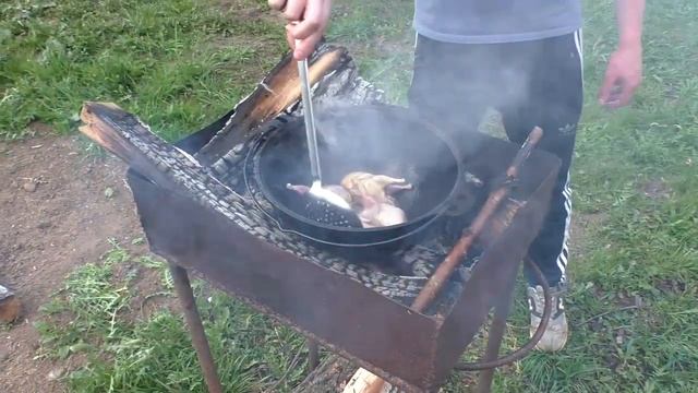 ПЕРЕПЕЛА В СОУСЕ ТКЕМАЛИ В КАЗАНЕ!!.mp4