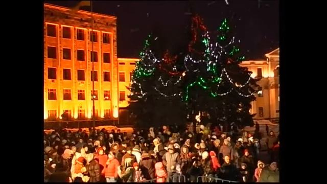 Празднование Рождества Христова в Житомире. 2013г смотреть онлайн