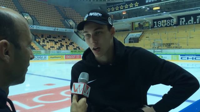 Intervista con il Portiere del Lugano Elvis Merzlikins смотреть онлайн