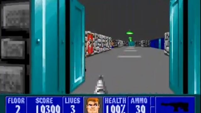 Wolfenstein 3D | Gameplay of Native Linux Games смотреть онлайн
