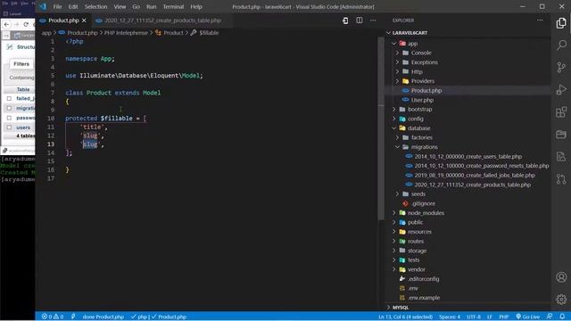 Tutorial Lengkap Laravel #14 Generate Model Dan Migrations Untuk Produk смотреть онлайн