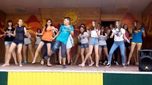 Флешмоб в лагере