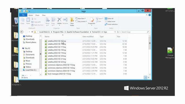 Footprints - Where are Tomcat logs located? смотреть онлайн