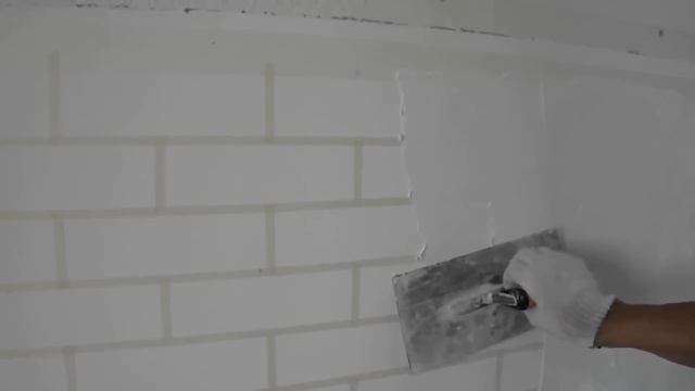 Штукатурка под кирпич белый 22Х6см нанесение. Bricks from plaster смотреть онлайн