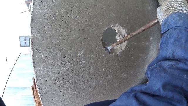 как пробить красиво бетонное кольцо автономный септик из жби смотреть онлайн