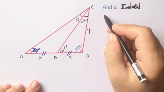 How to Find the Missing Angle in the Triangle | Geometry | Math | 2 Methods смотреть онлайн