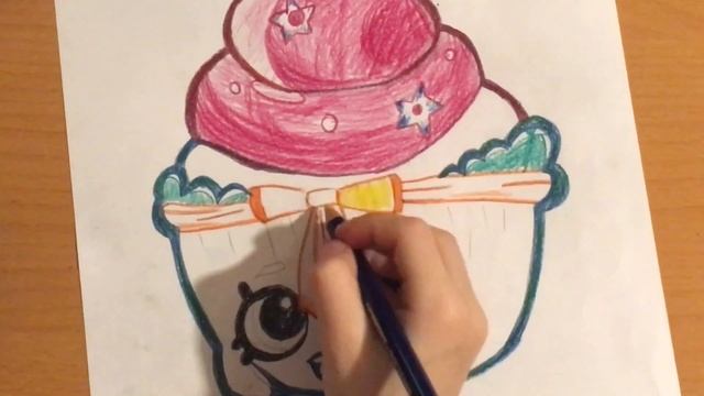 Шопкинс Фигурка Рисование Карандаши Derwent Coloring Pensils Shopkins Drawing смотреть онлайн