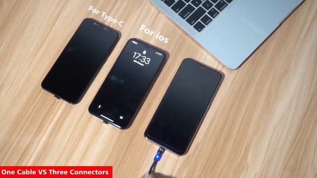 Магнитный кабель USLION смотреть онлайн