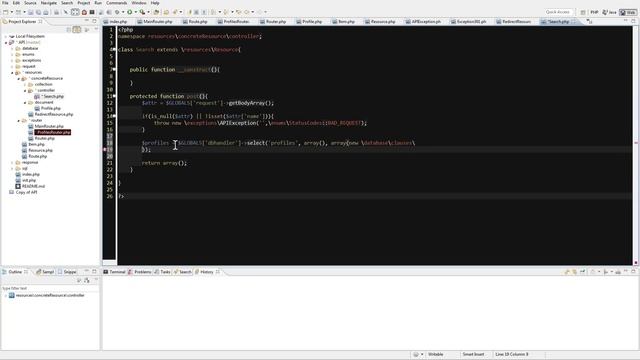 REST - API mit PHP #10 - Die Ressourcen - Controller смотреть онлайн