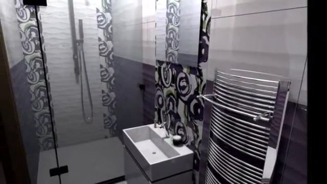 Керамическая плитка Tubadzin COLOUR Violet ! Дизайн проекты ! смотреть онлайн