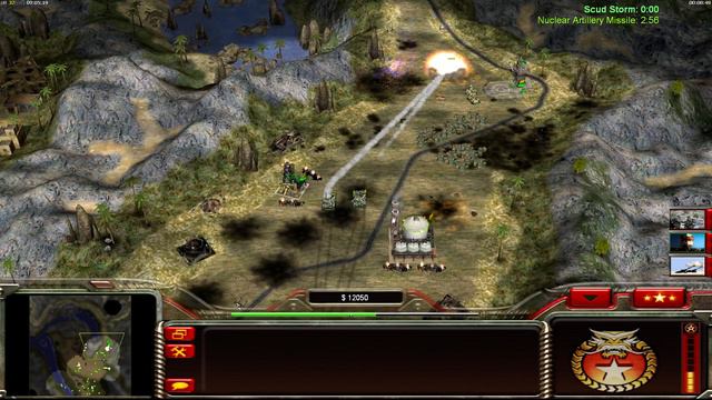 C&C General Zero Hour Reborn Mod General Xun Ling Nian VS General Deathstrike #4 смотреть онлайн