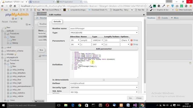 Recursive call of stored procedure in Mysql смотреть онлайн