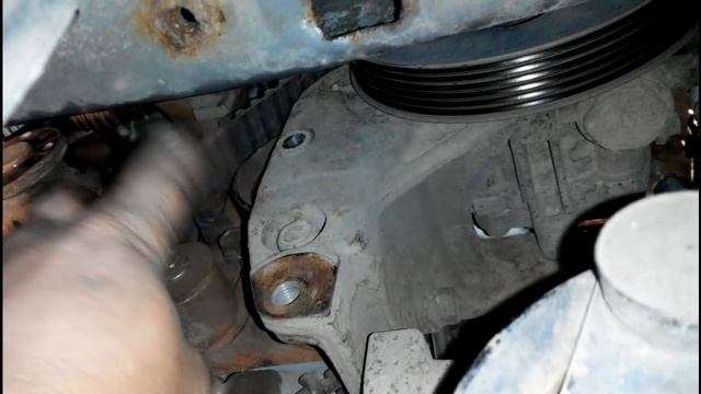 замена ремня ГРМ Mitsubishi Outlander 2.0 ( 4G63).Детально смотреть онлайн