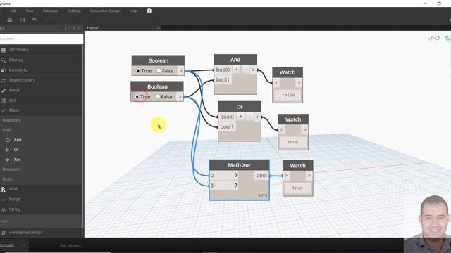 06- Logic operators using dynamo смотреть онлайн