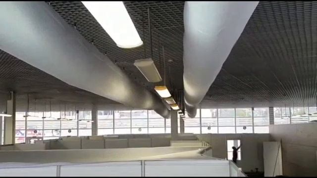 Запуск в работу текстильных воздуховодов "Поток" смотреть онлайн