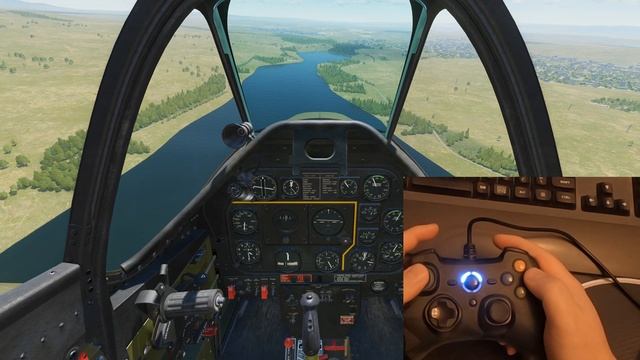 【DCS World】無料のTF-51D Mustangをゲームパッドを使って飛ばそう♯3 着陸編 смотреть онлайн