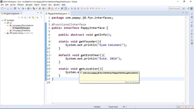 Functional Interfaces - Java 8 смотреть онлайн