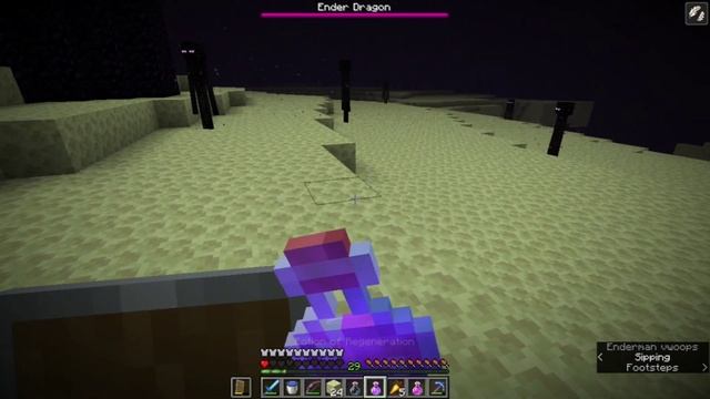 Fighting With Ender Dragon In Java Edition So Extremely Hard