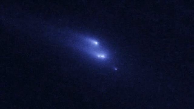 Hubble Space Telescope witnesses an asteroid mysteriously disintegrating смотреть онлайн