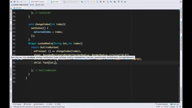 Flutter custom radio button смотреть онлайн