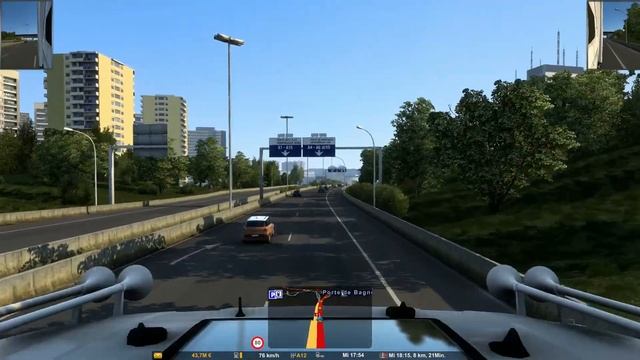 (ETS2 v 1.46)#Paris suburbs 1:1 v0.0.5 смотреть онлайн