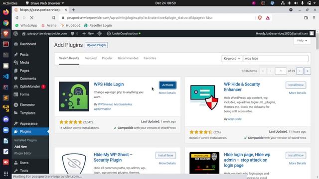 How To Change WordPress Login Page URL To Secure Your Website | Change wp-admin URL | Nesark Tech смотреть онлайн