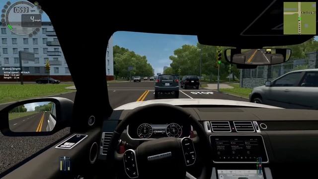 RANGE ROVER III | CITY CAR DRIVING SIMULATOR 1.5.9.2 GAMEPLAY WITH LOGITECH G29! смотреть онлайн