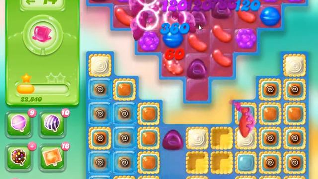 Candy Crush Jelly Saga Level 1369 смотреть онлайн