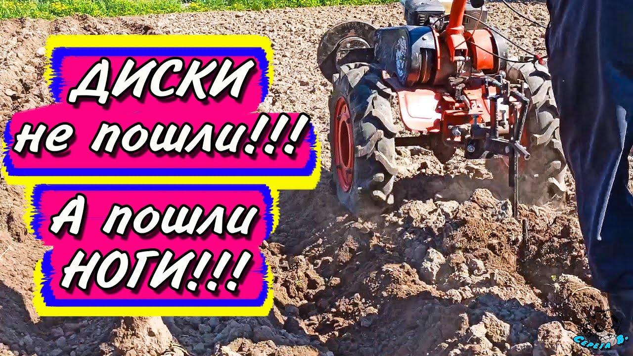 Сажаем картофель 2021. Диски не пошли ⛔️⛔️⛔️ смотреть онлайн